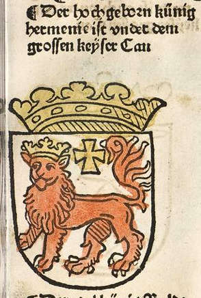герб армении из Хроники 1483