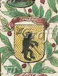 герб из карты москвы 1714